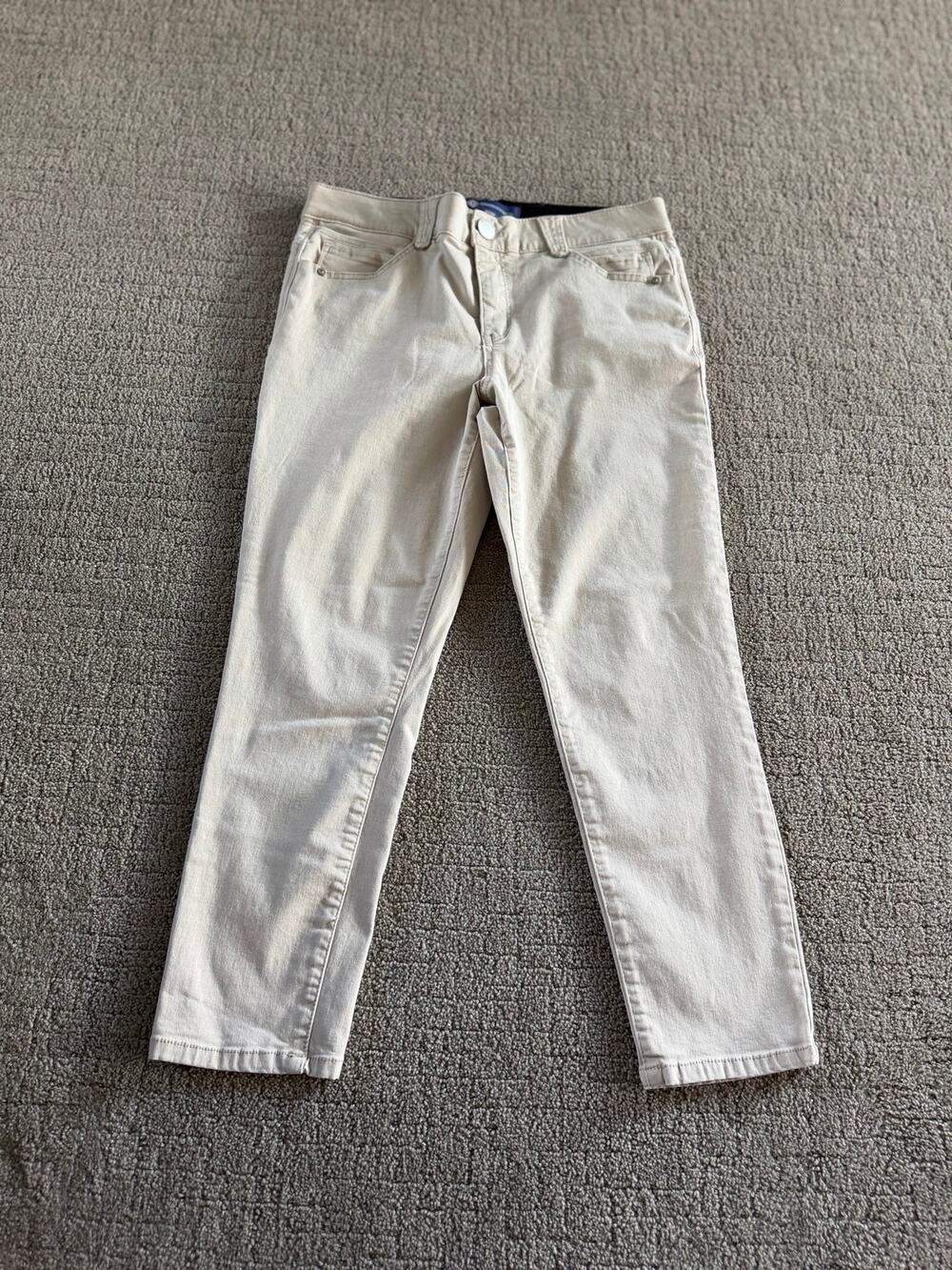 Democracy 10 Petite Ab Solution Ankle Denim Tummy Control